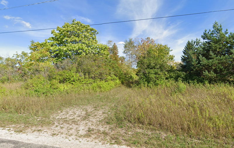 Petoskey Motor Speedway - 2023 Street View Of Old Driveway On To Track Lot (newer photo)
